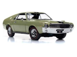 AMC AMX Hardtop 1968 *MCACN*, light green metallic Auto World 1:18